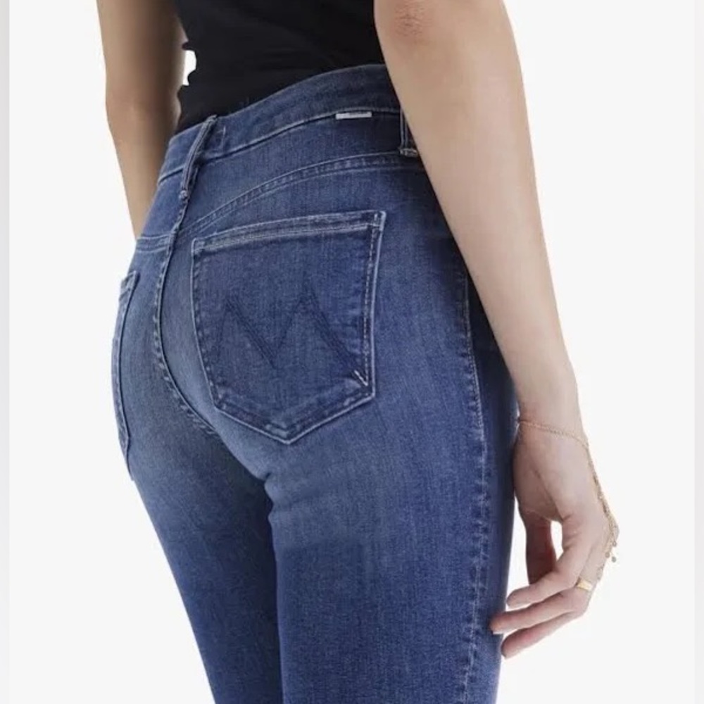 MOTHER High Waisted Looker Jeans in Getalongs
